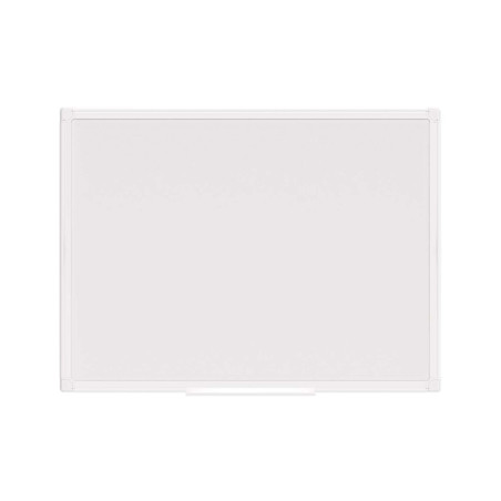 MAUL tableau blanc MAULprimo 45x60cm | Tableau magnétique avec bac de rangement pour marqueurs | Magnétique, inscriptible et eff