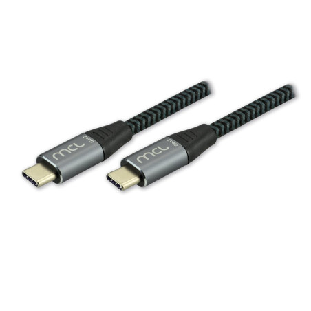 Câble Type C USB 3.2 mâle/mâle tressé Gen 2 20Gb 60W 3A - 2m