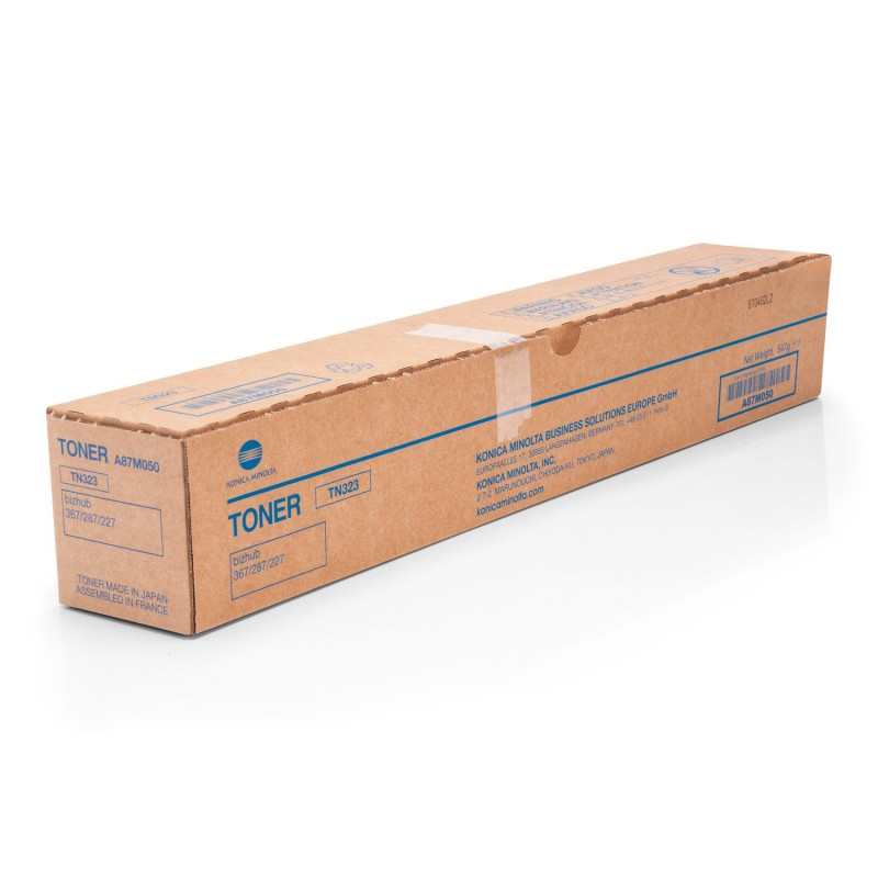 TONER KONICA MINOLTA TN-323 | 23000 STR | BLACK | BIZHUB 227/287/367 TONER KONICA MINOLTA TN-323 | 23000 STR | BLACK | BIZHUB 227/287/367