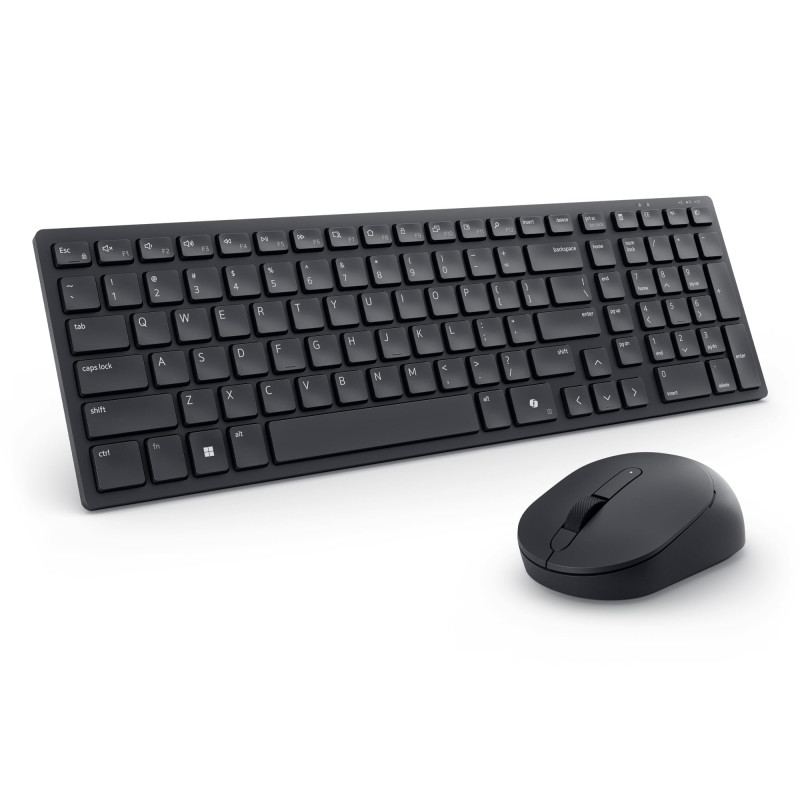 Clavier et Souris Silencieux Dell KM555 – Ensemble sans Fil avec Clavier AZERTY, clics et frappes Silencieux