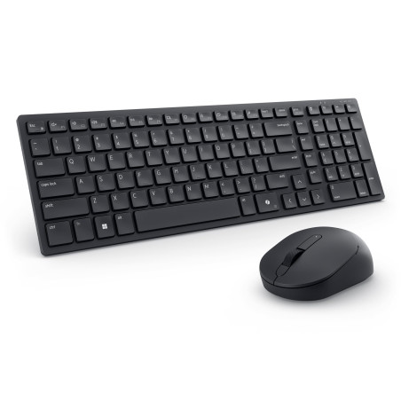 Clavier et Souris Silencieux Dell KM555 – Ensemble sans Fil avec Clavier AZERTY, clics et frappes Silencieux