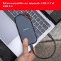 SANDISK Extreme PRO disque SSD Externe avec USB4, 2 To (jusqu’à 3800 Mo/s en lecture et jusqu’à 3700 Mo/s en écriture, USB-C, US SANDISK Extreme PRO disque SSD Externe avec USB4, 2 To (jusqu’à 3800 Mo/s en lecture et jusqu’à 3700 Mo/s en écriture, USB-C, US