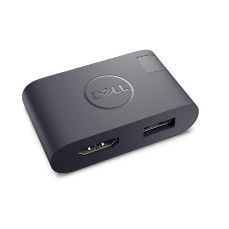 LED Logic Adapt.DA20.BCKQ/Del Dell - Adaptateur Dell USB-C vers HDMI 2.0/USB-A 3.0.