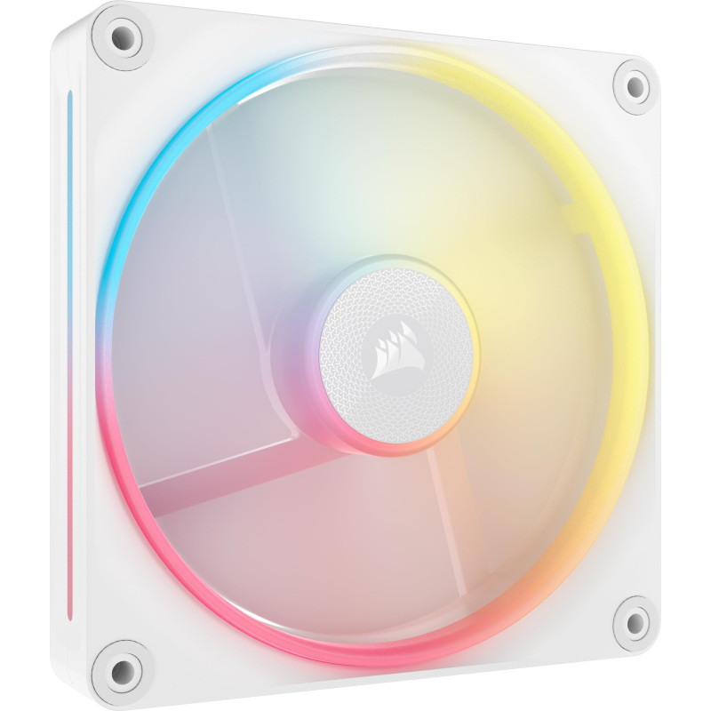 CORSAIR iCUE Link LX140-R RGB 140mm PWM Ventilateur Inversé – Ventilateur Individuel – Faible Bruit, CORSAIR Palier à Dôme Magné CORSAIR iCUE Link LX140-R RGB 140mm PWM Ventilateur Inversé – Ventilateur Individuel – Faible Bruit, CORSAIR Palier à Dôme Magné