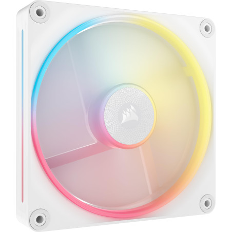 CORSAIR iCUE Link LX140-R RGB 140mm PWM Ventilateur Inversé – Ventilateur Individuel – Faible Bruit, CORSAIR Palier à Dôme Magné