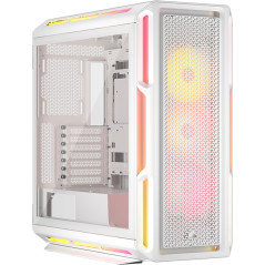Corsair iCUE Link 5000T LX RGB Boîtier PC ATX de Taille Moyenne – 3X Ventilateurs LX120 RGB Préinstallés, Bandes Lumineuses RGB