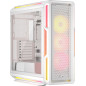 Corsair iCUE Link 5000T LX RGB Boîtier PC ATX de Taille Moyenne – 3X Ventilateurs LX120 RGB Préinstallés, Bandes Lumineuses RGB 