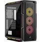 Corsair iCUE Link 5000T LX RGB Boîtier PC ATX de Taille Moyenne – 3X Ventilateurs LX120 RGB Préinstallés, Bandes Lumineuses RGB Corsair iCUE Link 5000T LX RGB Boîtier PC ATX de Taille Moyenne – 3X Ventilateurs LX120 RGB Préinstallés, Bandes Lumineuses RGB