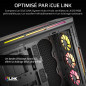 Corsair iCUE Link 5000T LX RGB Boîtier PC ATX de Taille Moyenne – 3X Ventilateurs LX120 RGB Préinstallés, Bandes Lumineuses RGB Corsair iCUE Link 5000T LX RGB Boîtier PC ATX de Taille Moyenne – 3X Ventilateurs LX120 RGB Préinstallés, Bandes Lumineuses RGB