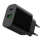 Gembird Chargeur Rapide Universel USB 2 Ports - USB-C + USB-A, 20 W, Design Compact, Noir Gembird Chargeur Rapide Universel USB 2 Ports - USB-C + USB-A, 20 W, Design Compact, Noir