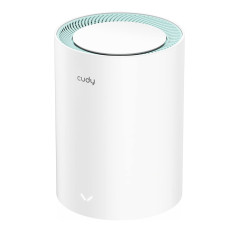Cudy M1300 1-Pack AC1200 Système WiFi Gigabit Whole Mesh Double Bande Extension Antennes À Gain Élevé VPN Cloudflare, Applicatio