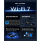 Cudy Routeur Wi-FI 7 Double Bande BE3600, Vitesses Ultra-Rapides, Connectivité Multi-Gigue 2,5 G, Couverture Étendue, Lisse Et S Cudy Routeur Wi-FI 7 Double Bande BE3600, Vitesses Ultra-Rapides, Connectivité Multi-Gigue 2,5 G, Couverture Étendue, Lisse Et S