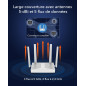 Cudy WR3000E AX3000 Routeur Gigabit Wi-Fi 6 maillé double bande, MU-MIMO, OFDMA, WireGuard, OpenVPN, WPA3, Cudy Mesh et APP pris Cudy WR3000E AX3000 Routeur Gigabit Wi-Fi 6 maillé double bande, MU-MIMO, OFDMA, WireGuard, OpenVPN, WPA3, Cudy Mesh et APP pris
