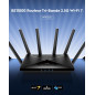 Cudy Routeur Wi-Fi 7 BE11000 tri-bande, 6 flux 10 Gbit/s, 4 ports 2,5 G, jusqu'à 11 000 Mbps, serveur et client VPN, application Cudy Routeur Wi-Fi 7 BE11000 tri-bande, 6 flux 10 Gbit/s, 4 ports 2,5 G, jusqu'à 11 000 Mbps, serveur et client VPN, application