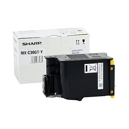 Sharp MXC30GTY Cartouche de Toner 1 pièce(s) Original Jaune