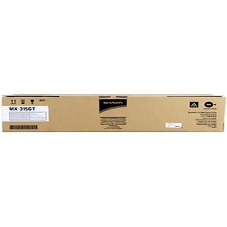 Sharp MX315GT 27500pages Noir cartouche toner et laser - Cartouches toner et laser (27500 pages, Noir, 1 pièce(s))
