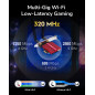 Cudy WiFi 7 BE9300 WE9300 Carte WiFi PCIe pour PC, Tri-Bande 6 GHz, Chipset Intel BE200, Bluetooth 5.4, WPA3, Installation Facil Cudy WiFi 7 BE9300 WE9300 Carte WiFi PCIe pour PC, Tri-Bande 6 GHz, Chipset Intel BE200, Bluetooth 5.4, WPA3, Installation Facil