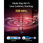 Cudy WiFi 7 WE9300S Carte WiFi PCIe pour PC, Tri-Bande 6 GHz, Intel BE200, Bluetooth 5.4, Antennes Haut Gain, Facile à Installer