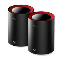CUDY AX3000 2,5G Système de Maillage Wi-FI 6 Wi-FI 6, 2,5 g WAN, Backhaul Ethernet, idéal pour 1Gig+ Internet, Wireguard, OpenVP