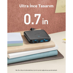 Chargeur Mural Anker Noir 65 W