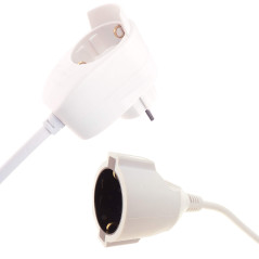 REV rallonge Powersplit 5m blanc