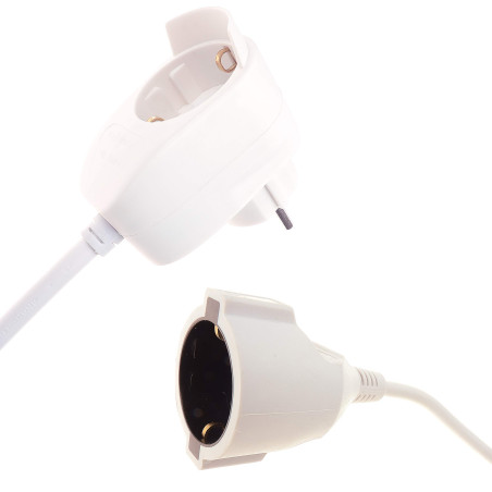 REV rallonge Powersplit 5m blanc