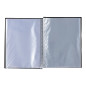 Oxford carnet à spirale A4, avec 40 pochettes, plastique, noir, 1 pièce Oxford carnet à spirale A4, avec 40 pochettes, plastique, noir, 1 pièce