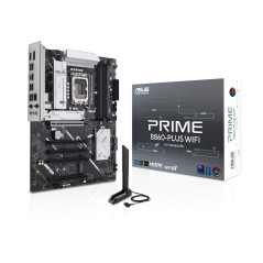 ASUS Prime B860-PLUS WiFi, Carte mère Intel ATX, 8+1+1+1 80A étapes d'alimentation DrMOS, DDR5, PCIe 5.0, 2 emplacements M.2, Re