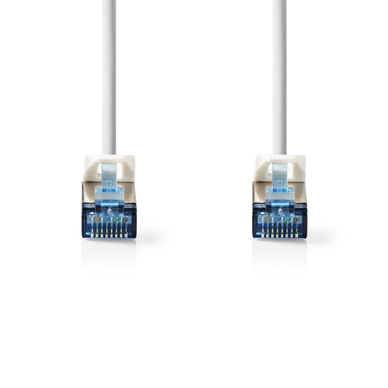 NEDIS Câble réseau CAT6a - S/FTP - Connecteur RJ45 - Connecteur RJ45-10 m - Anti-accroc - Rond - LSZH - Gris - Étiquette NEDIS Câble réseau CAT6a - S/FTP - Connecteur RJ45 - Connecteur RJ45-10 m - Anti-accroc - Rond - LSZH - Gris - Étiquette