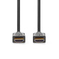 NEDIS Câble HDMI haute vitesse avec Ethernet - Connecteur HDMI - 4K @ 60Hz - ARC - 18 Gbps - 15 m - Rond - PVC - Noir - Étiquett NEDIS Câble HDMI haute vitesse avec Ethernet - Connecteur HDMI - 4K @ 60Hz - ARC - 18 Gbps - 15 m - Rond - PVC - Noir - Étiquett