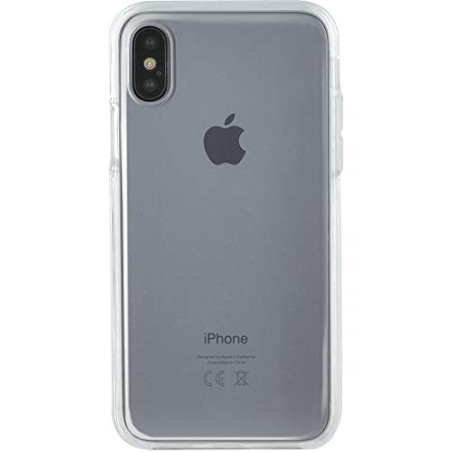 BigBen Connected Coque intégrale 360° pour iPhone XS Transparente