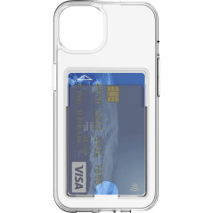 Coque pour iPhone 14 Plus Hybride Porte-Carte intégré Transparente Bigben