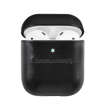 dbramante1928 - Copenhagen - Étui AirPods - Noir - Cuir pleine fleur