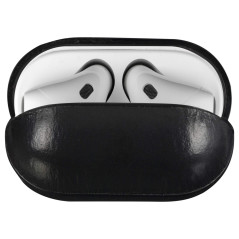 dbramante1928 - Copenhagen - Étui AirPods - Noir - Cuir pleine fleur