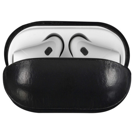 dbramante1928 - Copenhagen - Étui AirPods - Noir - Cuir pleine fleur