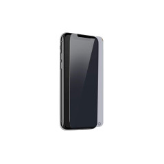 Protège-écran en verre trempé Force Glass fumé pour iPhone XS Max et kit de pose