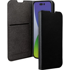 Folio iPhone 14 Pro Wallet Fonction Stand Noir - Certifié GRS Bigben