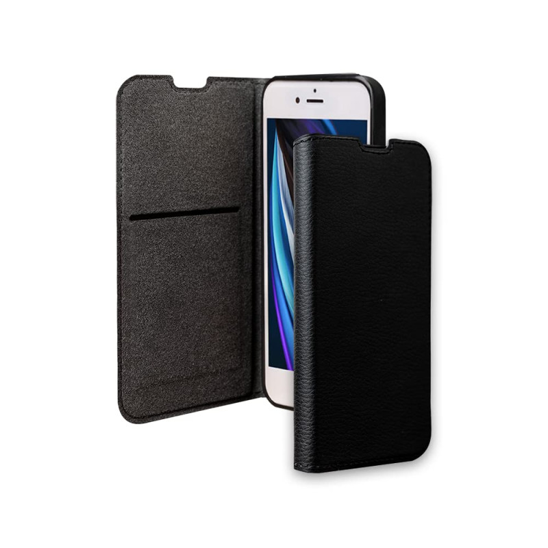 Folio iPhone SE 2022 / SE / 8/7 / 6S / 6 Wallet Fonction Stand Noir - Certifié GRS Bigben Folio iPhone SE 2022 / SE / 8/7 / 6S / 6 Wallet Fonction Stand Noir - Certifié GRS Bigben