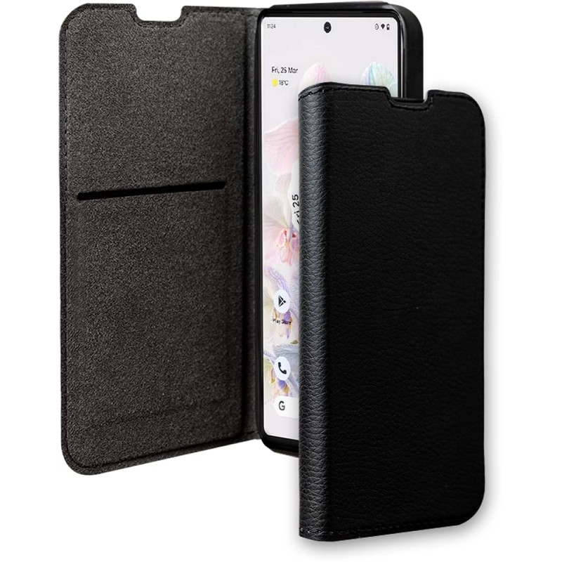 Folio Google Pixel 7 Wallet Fonction Stand Noir - Certifié GRS Bigben