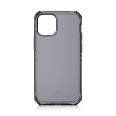 Coque renforcée pour iPhone 13 Itskins Spectrum Clear Gris Anthracite