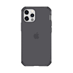 Coque renforcée pour iPhone 13 Itskins Spectrum Clear Gris Anthracite
