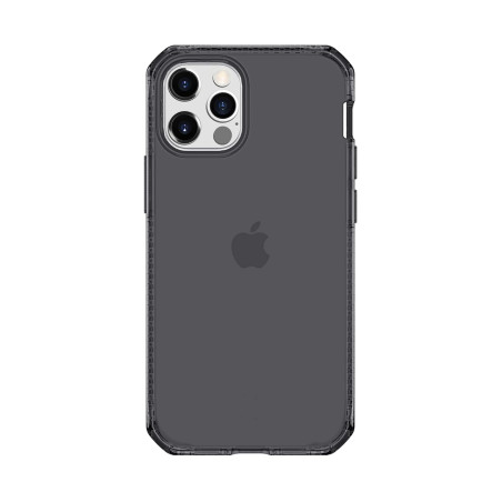 Coque renforcée pour iPhone 13 Itskins Spectrum Clear Gris Anthracite