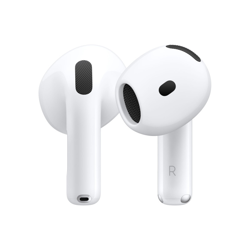 Apple AirPods 4 Écouteurs sans Fil, Casques et écouteurs Bluetooth, Audio Spatial personnalisé, résistance à la Transpiration et Apple AirPods 4 Écouteurs sans Fil, Casques et écouteurs Bluetooth, Audio Spatial personnalisé, résistance à la Transpiration et