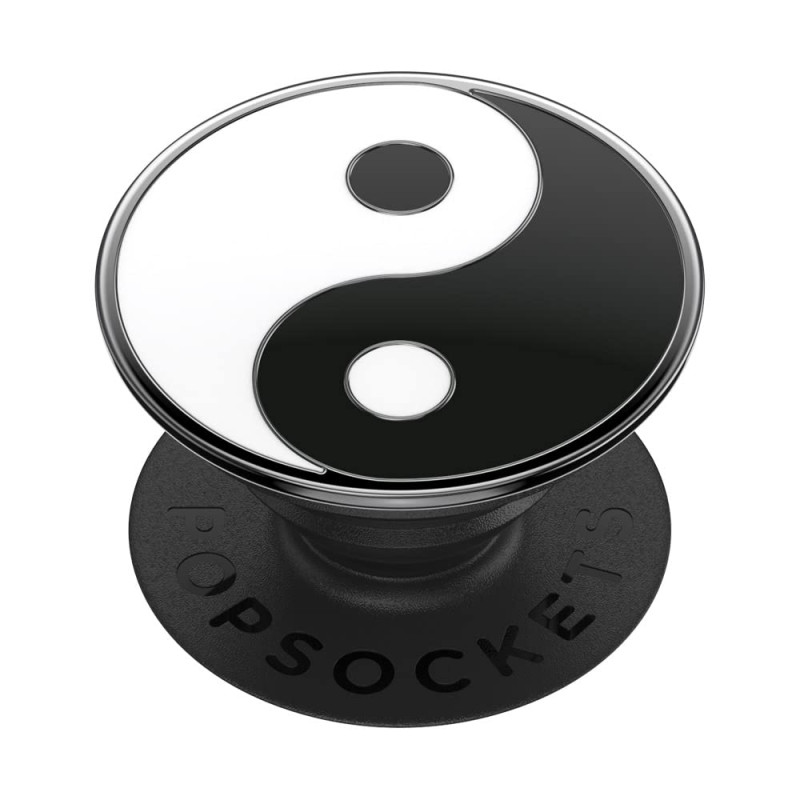 PopSockets: PopGrip - Support et Grip pour Smartphone et Tablette avec un Top Interchangeable - Enamel Yin Yang PopSockets: PopGrip - Support et Grip pour Smartphone et Tablette avec un Top Interchangeable - Enamel Yin Yang
