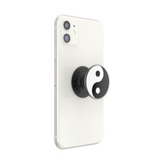 PopSockets: PopGrip - Support et Grip pour Smartphone et Tablette avec un Top Interchangeable - Enamel Yin Yang