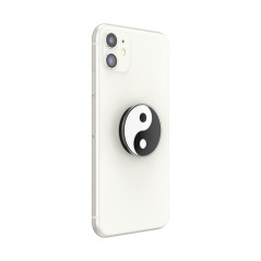 PopSockets: PopGrip - Support et Grip pour Smartphone et Tablette avec un Top Interchangeable - Enamel Yin Yang