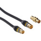 Monster - Câble d'Antenne Coaxial - pour Téléviseurs 100 Hz - Double Blindage en Feuilles Métalliques et Tresse de Cuivre - Cond Monster - Câble d'Antenne Coaxial - pour Téléviseurs 100 Hz - Double Blindage en Feuilles Métalliques et Tresse de Cuivre - Cond