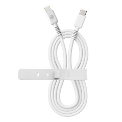 Muvit Câble USB C/Lightning MFI Blanc 1,2 m