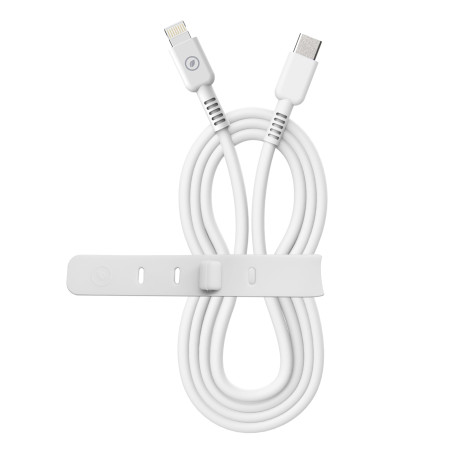 Muvit Câble USB C/Lightning MFI Blanc 1,2 m
