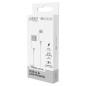 MyWay Cable USB-A Lightning 1M Blanc